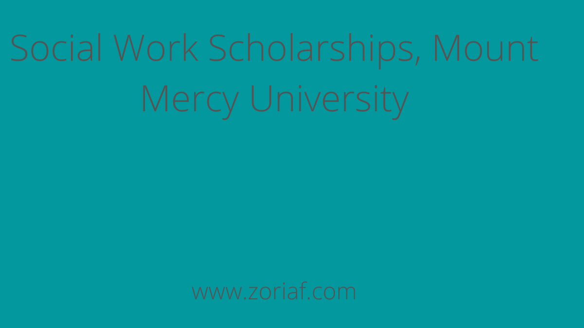 Social Work Scholarships, Mount Mercy University