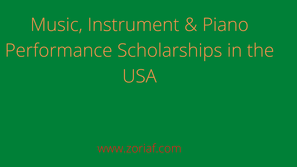 Piano Performance Scholarships