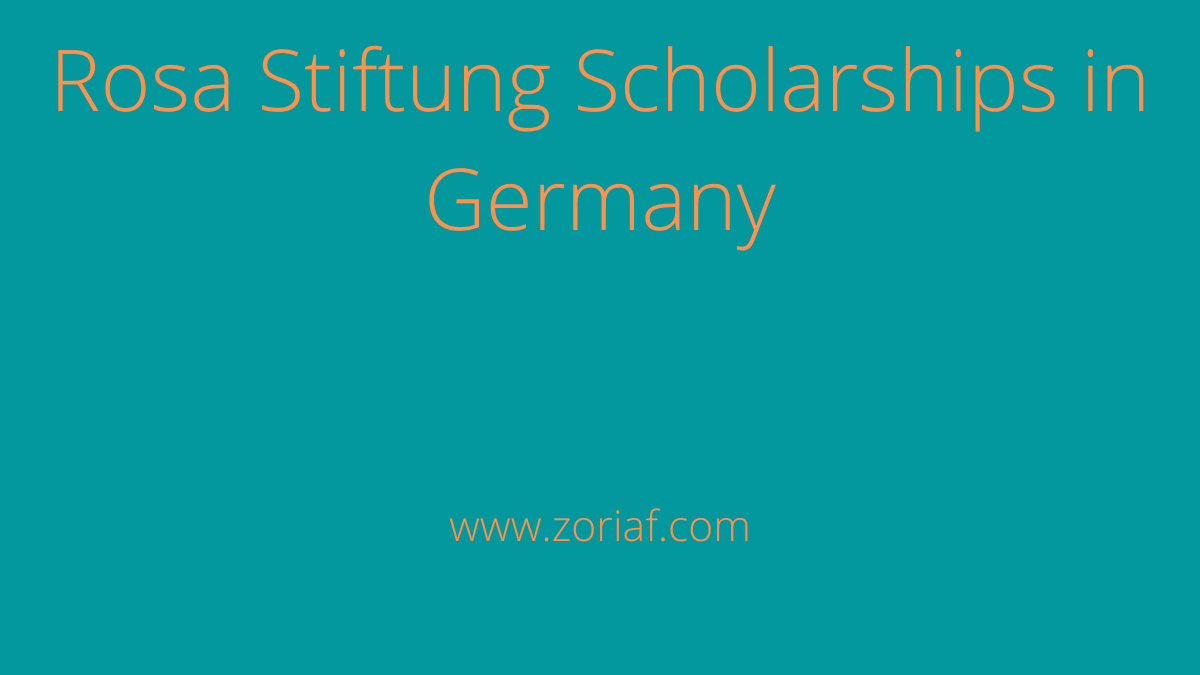 Rosa Stiftung Scholarships