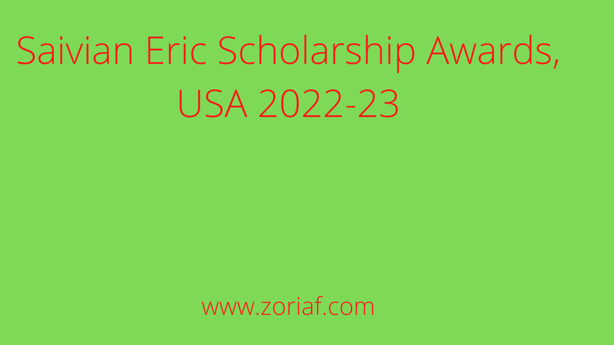 Saivian Eric Scholarship Awards