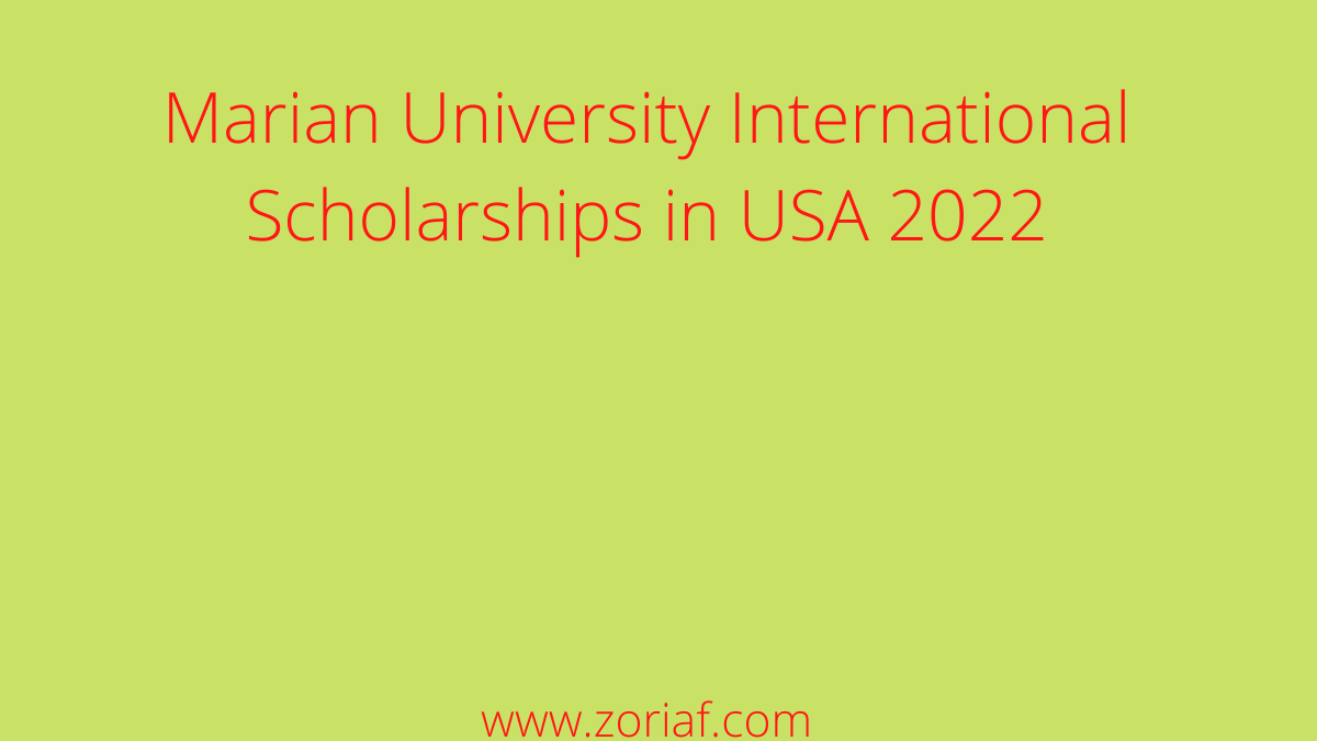 Marian University International Scholarships