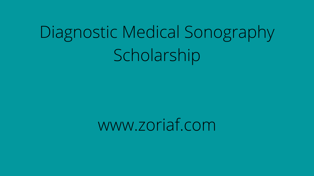 Diagnostic Medical Sonography Scholarship