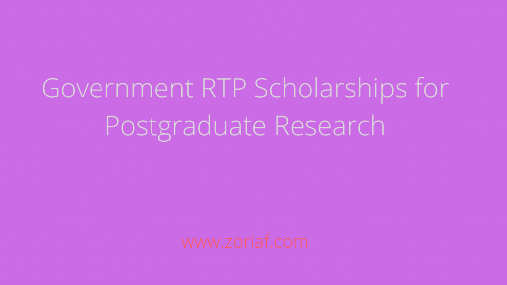 Government RTP Scholarships