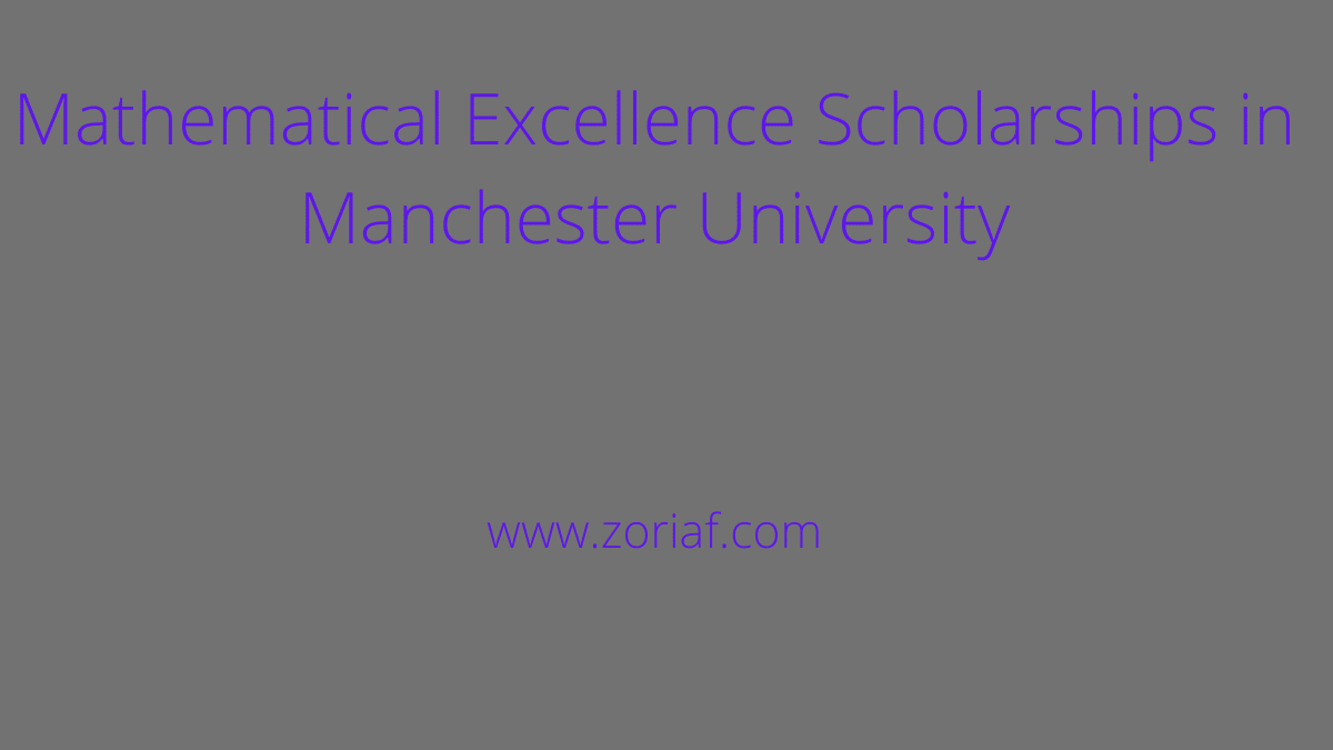 Scholarships at Manchester University