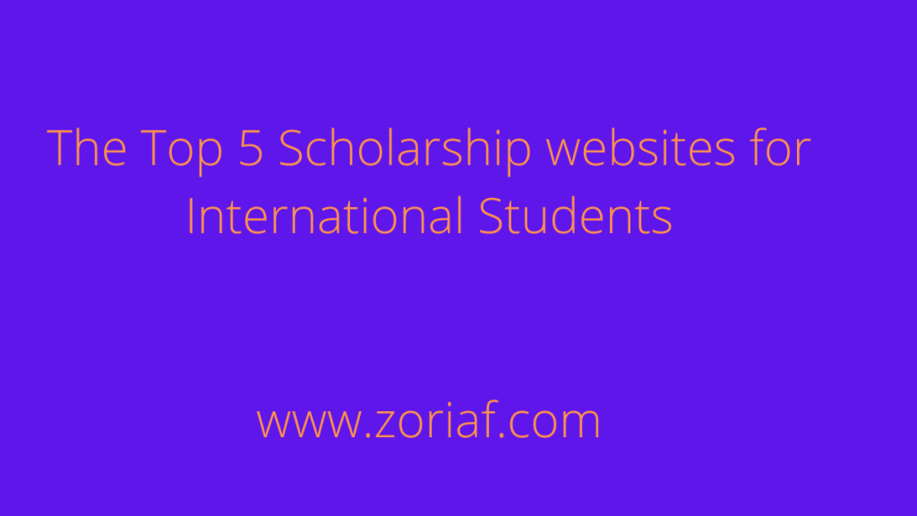 Top 5 Scholarship websites