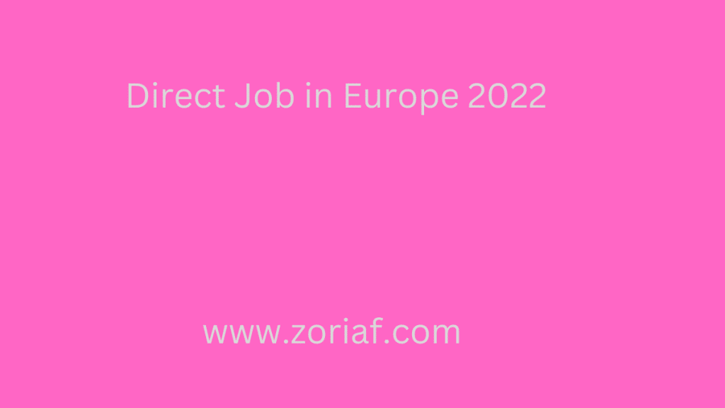  Direct Job in Europe 